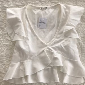 Free people ruffle top